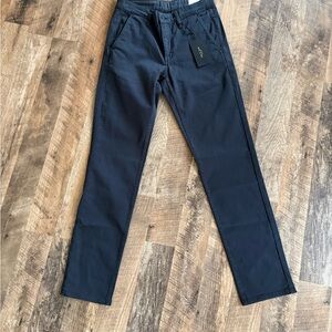Rag and Bone Standard Stretch Cotton/Spandex Chinos Navy
